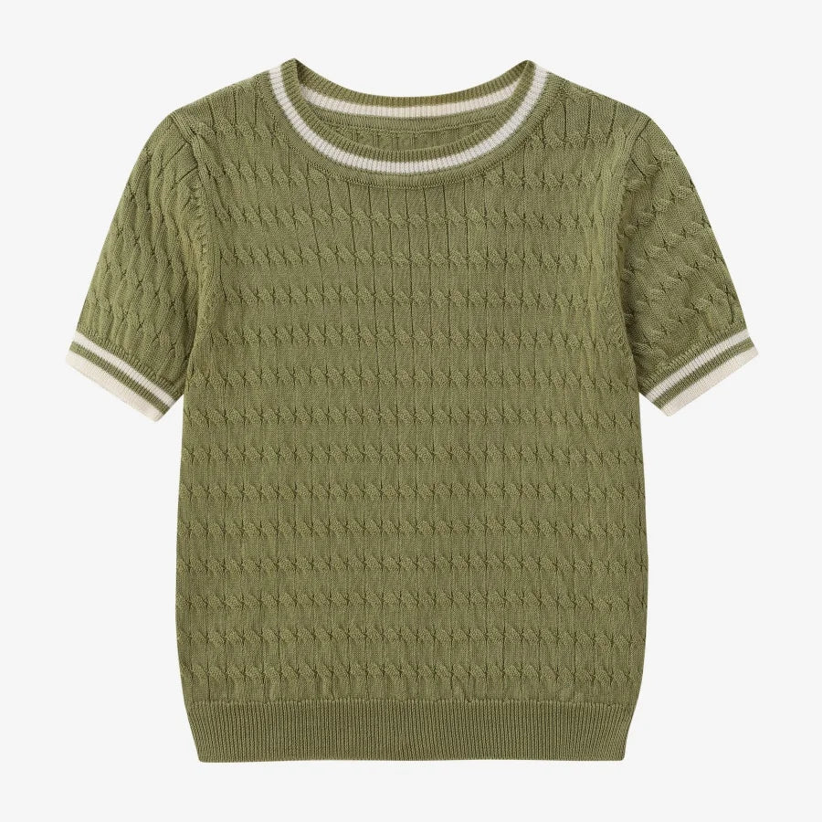 AS SS25 summer cable knitting collection high quality