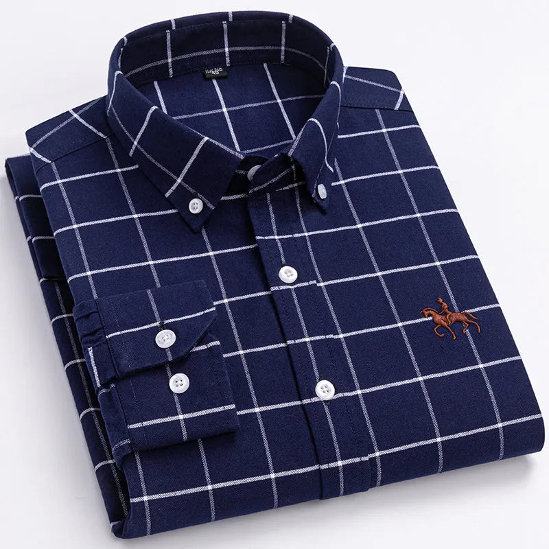 Long Sleeve Casual Business Formal Dress Shirt