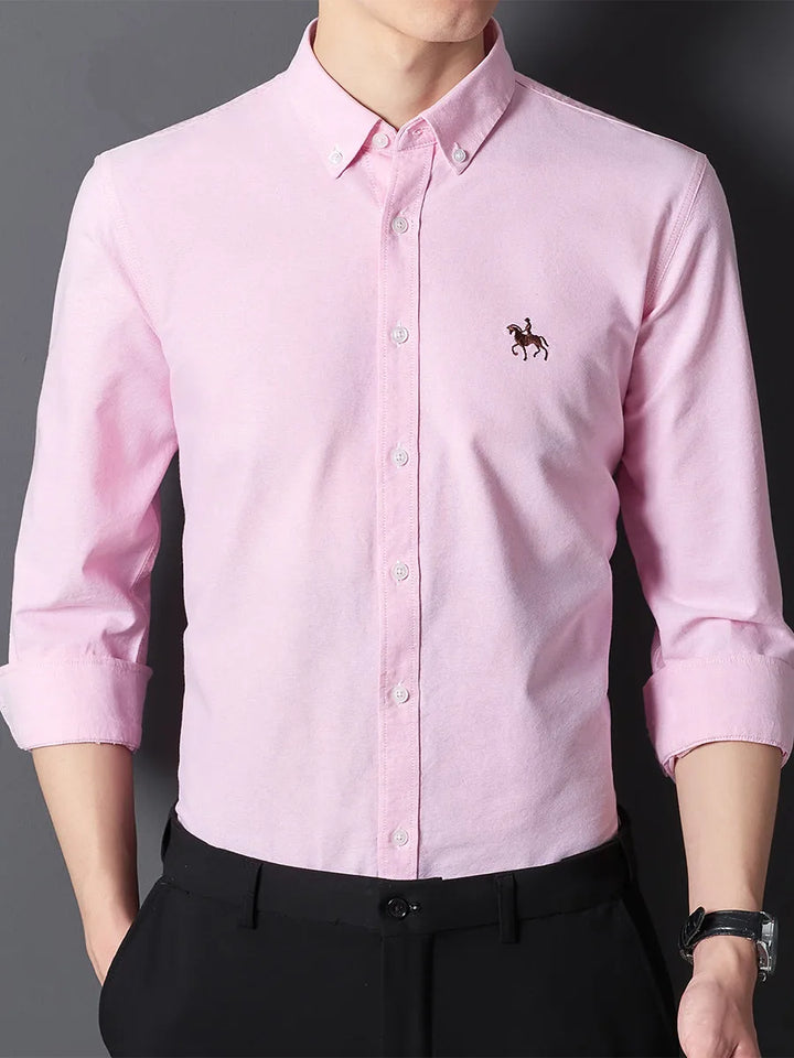 Long Sleeve Casual Business Formal Dress Shirt