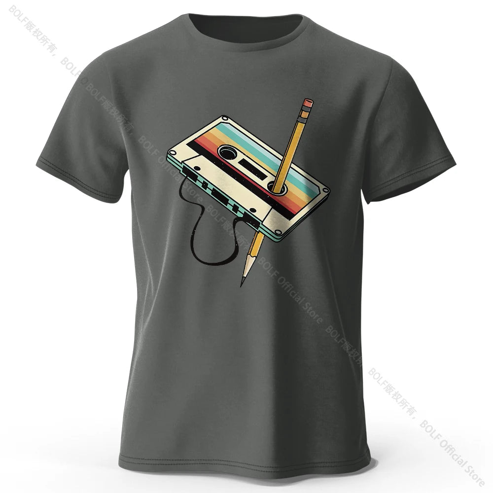 Soft & Breathable Round Neck Short Sleeve Tee