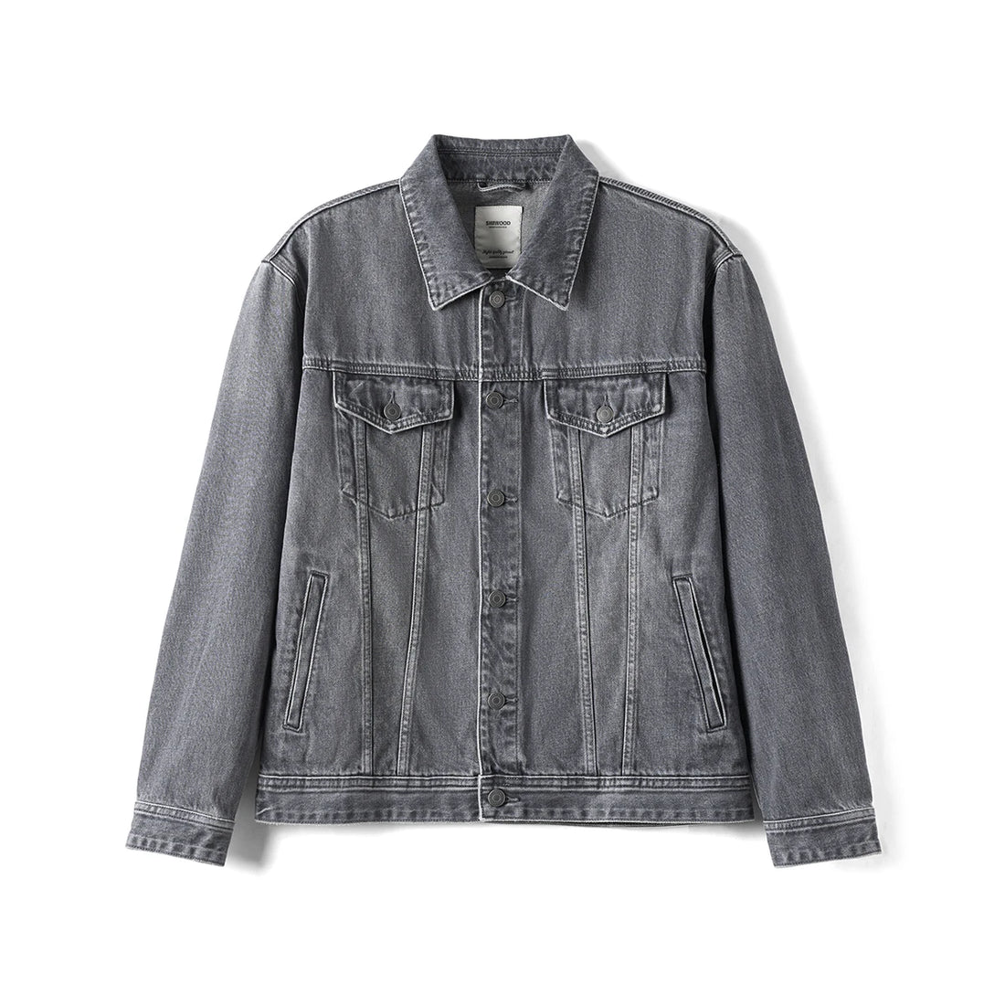 SIMWOOD 2025 Autumn New Oversize 12.5oz Classical Denim Jackets