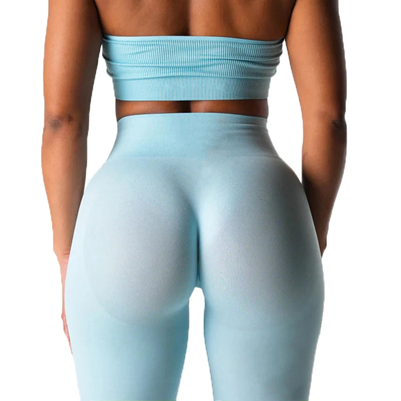 TKITK Pro Seamless Leggings Spandex Woman Fitness Elastic