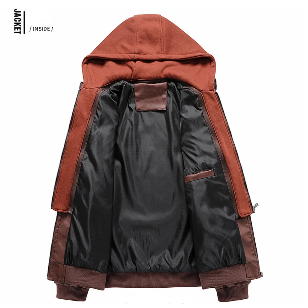 KB New Men's Leather Jackets