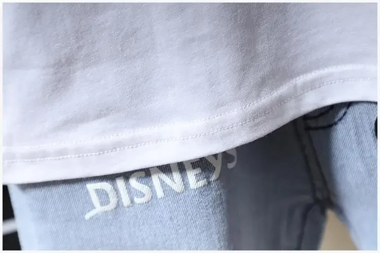 Baby Boys Clothing Fashion Mickey Mouse T-shirt+Shorts.